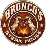 Bronco's Steak House logo